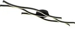 Globo Lighting Deckenleuchte Metall schwarz matt, LED - Schwarz