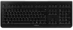 CHERRY KW 3000, Volle Gr&ouml;&szlig;e (100%), Kabellos, RF Wireless, QWERTZ, Schwarz -