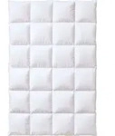 Kauffmann Daunendecke Elegance 700 135x200 cm warm - Wei&szlig;