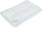 RIBECO Bettdecke Isabel , 100% Polyester , 135x200 cm , wei&szlig; 4-Jahreszeiten - Wei&szlig;