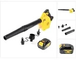 DeWalt DCV 100 N 18 V Akku Gebl&auml;se / Laubbl&auml;ser + 1 x DCB 182 4,0 Ah Akku -...