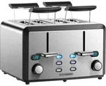 Steinborg XXL Toaster 4 Toastschlitze | Toastautomat | XXL Toaster | 1600 Watt 