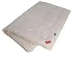 Hefel Bio Wolle Ganzjahresdecke 2 Personen 200 x 200 cm - Naturbelassen