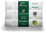 HANSKRUCHEN Bettdecke Daunen 90% 200x200 cm Warm waschbar Allergiker Winterbettdecke