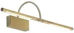 Lucande LED-Bilderlampe Fehmke, messingfarben, Metall, 52 cm - Bronze