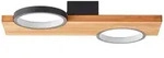 BRILLIANT Deckenleuchte 40x25cm Cheesy braun IP20 14 Watt LED integriert - Braun
