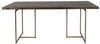 Class Esstisch 180 x 90 cm (BxT) Akazienholz Dunkelbraun