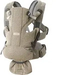 BabyBj&ouml;rn Babytrage Move 3D Netzstoff Grau-Beige - Beige