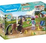 PLAYMOBIL Horses of Waterfall 71355 Zoe & Blaze mit Turnierparcours - Bunt