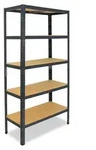 shelfplaza HOME 180x80x40 cm Schwerlastregal in anthrazit mit 5 B&ouml;den und 175 kg