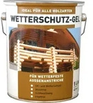 Wilckens Wetterschutz-Gel, 5 l, Teak - Braun