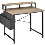 tectake&reg; Schreibtisch Thornton 120 x 60 x 110 cm - Braun