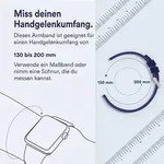 Apple MT633ZM/A, Band, Smartwatch, Blau, Apple, Apple Watch 44mm, 45mm, 49mm,
