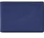 FOSSIL Geldb&ouml;rse Steven FPW Bifold Wallet Pacific Blue dunkelblau - Dunkelblau
