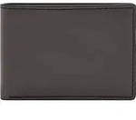 FOSSIL Geldb&ouml;rse Steven FPW Bifold Wallet Lead Gray anthrazit - Dunkelgrau