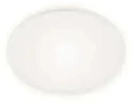 LED Deckenleuchte Hintergrundbeleuchtung &Oslash;28cm 15W Wei&szlig; Kunststoff Briloner - Wei&szlig;