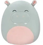 Jazwares Squishmallows Pl&uuml;schfigur Hippo Harrison 30 cm - Grau