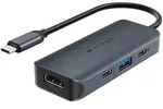 Targus HyperDrive Next, USB Typ-C, 100 W, Blau, 4K Ultra HD, HDMI, USB 3.2 Gen 1 (3.1