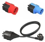 NRGkick 20001053, Steckdosenadapter, Schwarz, Blau, Rot - Schwarz/Blau/Rot