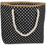 styleBREAKER Strandtasche mit Punkte Muster und Kordelgriffen | gro&szlig;es...