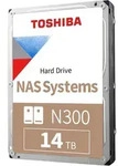 Toshiba N300, 14 TB, 7200 RPM, 512 MB, 3.5", Serial ATA III