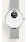 Withings ScanWatch Light Hybrid-Smartwatch mit Herz- und Schlaftracking - Silber