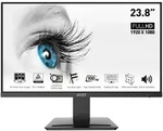 MSI Pro MP243X, 60,5 cm (23.8"), 1920 x 1080 Pixel, Full HD, 1 ms, Schwarz