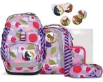 ergobag pack 6-tlg. Schulrucksack-Set Bl&uuml;tenzauB&auml;r - Lila
