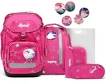 Ergobag Schulranzen-Set Pack SternzauB&auml;r 6-tlg. ergonomisch, h&ouml;henverstellbar -