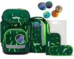ergobag pack Set ergonomischer Schulrucksack B&auml;rtastisch - Gr&uuml;n