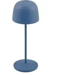 Lindby LED-Akku-Tischleuchte Arietty, blau, dimmbar, IP65 - Blau