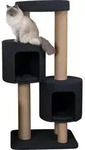TRIXIE Kratzbaum XXL Teites, Drinnen, Polyester, Schwarz, 1480 mm - Schwarz