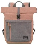 Travelite Rollup Fahrrad Rucksack Kurierrucksack Daypack Notebookfach rosa - Rosa