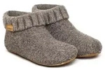 Gottstein Knit Boot H&uuml;ttenschuh Aus 100% Schurwolle, Sohle aus Rindsleder,