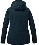 Killtec Softshelljacke Damen mit 10.000mm Wassers&auml;ule in Kurzg&ouml;&szlig;en, Farbe:Petrol,