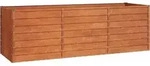 vidaXL Hochbeet Rostig 240x80x77 cm Cortenstahl - Braun