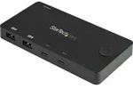 StarTech.com 2-Port USB-C KVM Switch - 4K 60Hz HDMI - Kompakter Dual-Port UHD USB
