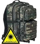 Brandit US Cooper Lasercut Large Backpack darkcamo, OS - Grau