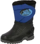 Gummistiefel Terra Gr&ouml;&szlig;e 35 warm gef&uuml;ttert mit Klettverschluss f&uuml;r Jungen - Blau