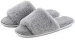 Vivance Dreams Pantolette Hausschuh, Pantoffel, grau Gr&ouml;&szlig;e 36/37 - Grau - 36-37