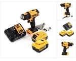DeWalt DCE 530 P2 Akku Hei&szlig;luftpistole 18V 530&deg;C + 2x Akku 5,0Ah + 1x Lader +