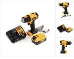 DeWalt DCE 530 P1 Akku Hei&szlig;luftpistole 18V 530&deg;C + 1x Akku 5,0Ah + 1x Lader +