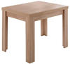 80 x 80 cm Tisch Esstisch Auszugstisch Küchentisch Funktionstisch ausziehbar...