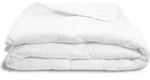Bettdecke / Steppdecke, 135x200 cm, 1100 g, wei&szlig;, weich - Wei&szlig;