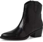 Tamaris Damen Westernstiefelette 36 - Schwarz - 36