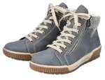 Rieker Veterschoenen Hoog Veterschoenen Hoog - Licht blauw - Maat 36 - Blau -...