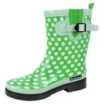 Bockstiegel Damen Gummistiefel Regenstiefel Dorin-K, Farbe:Gr&uuml;n, Schuhgr&ouml;&szlig;e:EUR