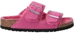 Birkenstock Hausschuhe ARIZONA SHEARLING, Rauleder, Rot, Damen - Rot - 38