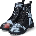 Dogo Combat Boots GO BACK TO BEING Damen Kunstleder Schwarz Gr&ouml;&szlig;e: 37 -...
