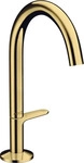 HansGrohe 48020990, hansgrohe Waschtisch-Einhebelmischer Sel. 170 Axor One A 140mm, m